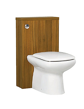 Phoenix Teak Floor Standing Back to Wall Unit 500mm