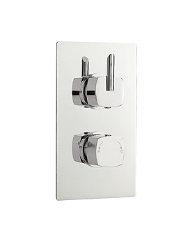 Ultra Rialto Concealed Thermostatic Twin Shower Valve | RIAV51