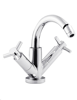 Home Of Ultra Aspect Mono Bidet Mixer Tap With Push Button Waste