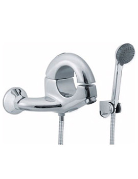 Hola Single Lever Wall Mounted Bath Shower Mixer Tap | PC304
