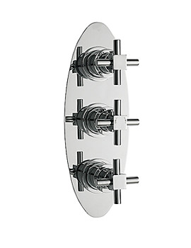 Home Of Ultra Titan Concealed Thermostatic Triple Shower Valve TITV03