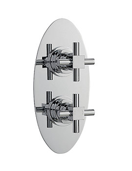 Home Of Ultra Titan concealed Thermostatic Twin Shower Valve | TITV01