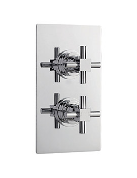 Home Of Ultra Concealed Thermostatic Twin Shower Valve | TITV51