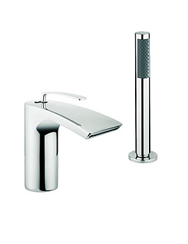 CrossWater Essence Monobloc Bath Shower Mixer Tap | ES410DC