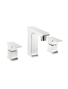Crosswater Status Bath 3 Hole Set | SS330DC