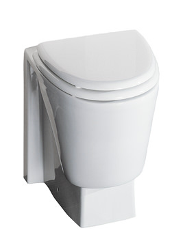 RAK Mistral Back to Wall Toilet With Toilet Seat 535mm