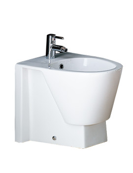 RAK Mistral Floor Standing Bidet With 1 Tap Hole