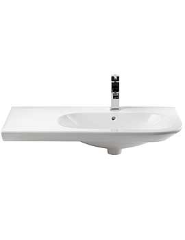 Balterley Aspire Sit On Basin 900mm White