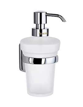 Smedbo Cabin Wall Mounted Glass Soap Dispenser | CK369