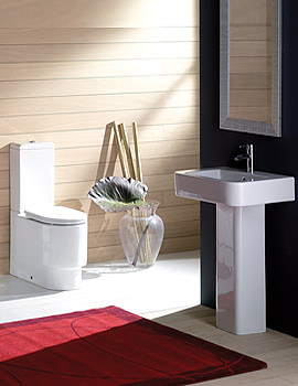 RAK Rondo Cloakroom Suite - Space Saver Suite