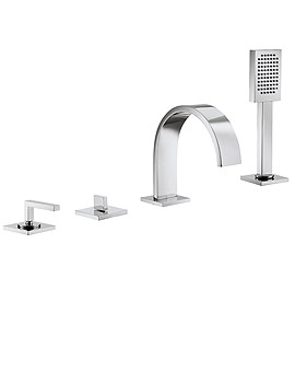 CrossWater Egon Bath 4 Hole Set  | EG440DC