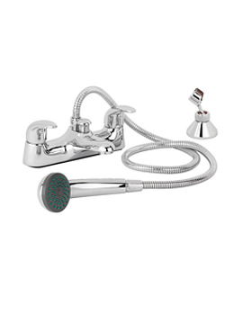 Mayfair Titan Bath Shower Mixer Tap With No1 Kit Chrome | TT007