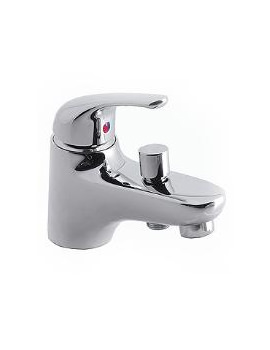Vado Radius Single Lever Mono Bath Shower Mixer