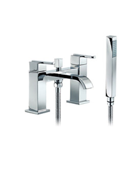 Mayfair Ice Fall Lever Head Bath Shower Mixer Tap With No1 Kit | IFL007