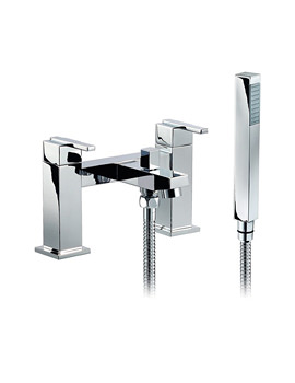 Mayfair Ice Quad Lever Bath Shower Mixer Tap With No1 Kit | ISL007