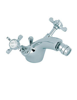 Mayfair Westminster Mono Bidet Mixer Tap With Pop Up Waste WE021
