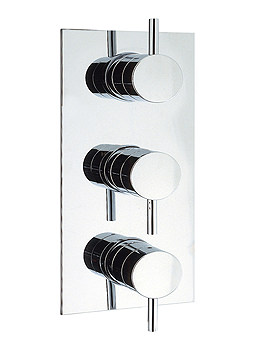 Crosswater Mike Lever Thermostatic Shower Valve with 3 Way Diverter Portrait