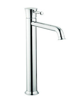 Crosswater Elegance Tall Monobloc Basin Mixer Tap | EC112DNC