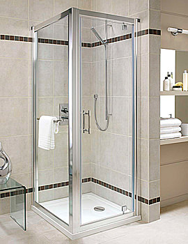 Twyford Geo6 Pivot Door 760mm | G63100CP