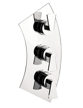 Crosswater Stream Thermostatic Shower Valve 3 Controls | ST2000RC