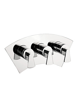 Crosswater Stream Thermostatic Shower Valve 3 Controls Landscape