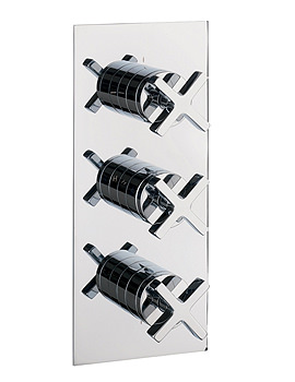 Alvero Thermostatic shower valve 3 control Portrait | AL2000RC
