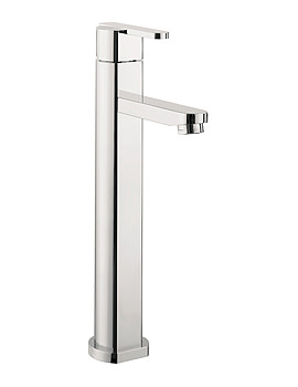 Crosswater Pursuit Tall Monobloc Basin Mixer Tap | PU112DNC