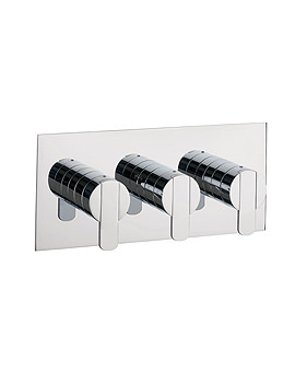 Crosswater Pursuit Thermostatic Shower Valve 3 Control Landscape