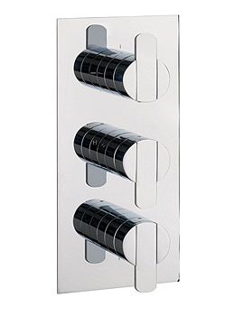 Pursuit Thermostatic Shower Valve with 3 Way Diverter Portrait