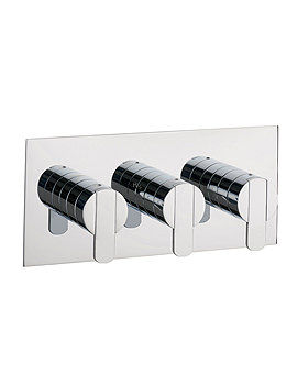 Pursuit Thermostatic Shower Valve with 3 Way Diverter Landscape