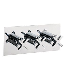 Alvero Thermostatic shower valve 3 control Landscape | AL2001RC