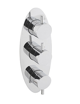 Crosswater Invito Thermostatic Shower Valve 3 Control Portrait