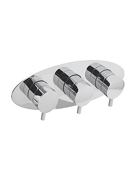 Crosswater Invito Thermostatic Shower Valve 3 Control Landscape