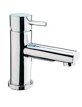 CrossWater Kai Lever Monobloc Basin Mixer Tap Without Pop Up Waste