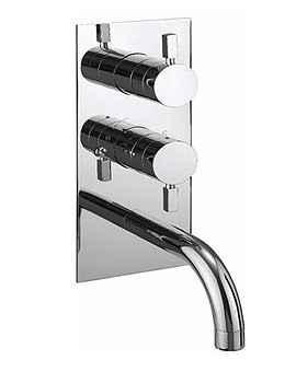 Logic Thermostatic Shower Valve with Bath Spout and Diverter