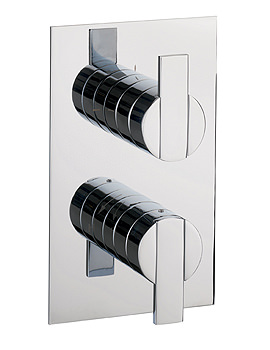 Crosswater Zeya Thermostatic Shower Valve with 2 Way Diverter
