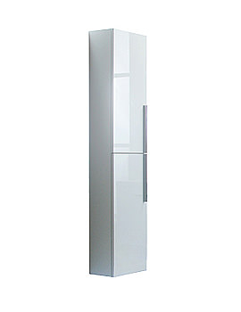 Roper Rhodes Envy Tall Wall Mounted White Storage Unit 300mm | ENC300W