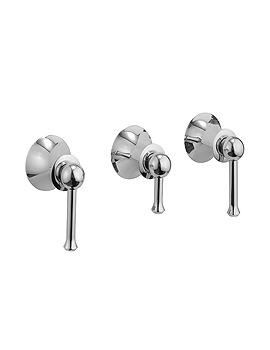 Crosswater Regal Panel Valves with Diverter | RA360WC