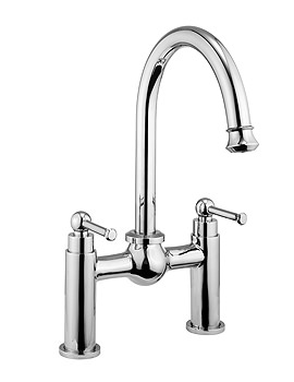 Crosswater Regal Bath Filler Tap | RA322DC