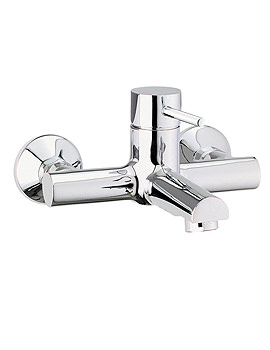 CrossWater Kai Lever Wall Mounted Bath Filler Tap | KL321WC