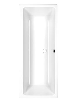 Carron Quantum Double Ended Bath 1800 x 800mm | CABQUDE185PA