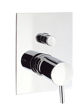 CrossWater Kai Lever Manual Shower Valve with Diverter | KL0005RC