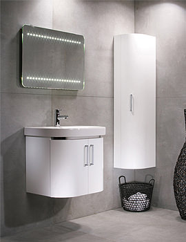 Roper Rhodes Luxe Wall Hung Bathroom Vanity Unit - 2 Doors