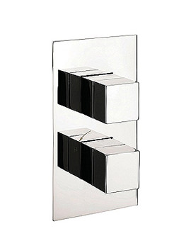 Crosswater Water Square Thermostatic Portrait Design Shower Valve | WS1000RC