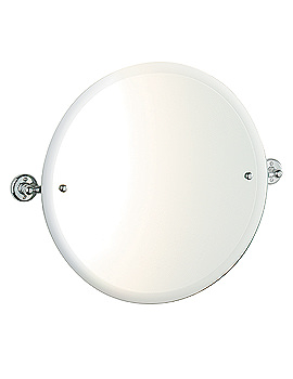 Roper Rhodes Avening Swivel Round Mirror With Frosted Edge | 4904.02