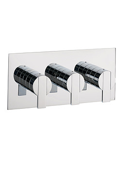 Crosswater Zeya Thermostatic Shower Valve 3 Control Landscape
