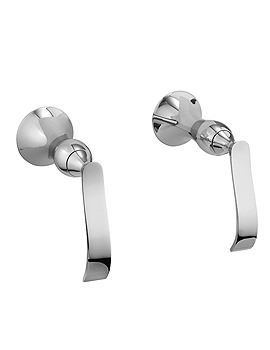 CrossWater Majestic Wall Mounted Panel Valves Pair | MJ355WC