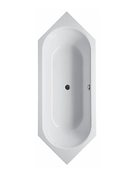 Bette Starlet Hexagonal Super Steel Bath 1880 x 700mm | BETTE2040