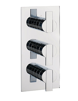 Zeya Thermostatic Shower Valve with 3 Way Diverter Portrait | ZE3000RC