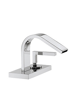 Crosswater Egon Mini Side Lever Monobloc Basin Mixer Tap | EG211DNC